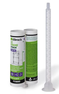 FM790 2C FRAME FOAM 2K-rychletuhnoucí PUR pěna - illbruck 210ml | Leptech s.r.o.